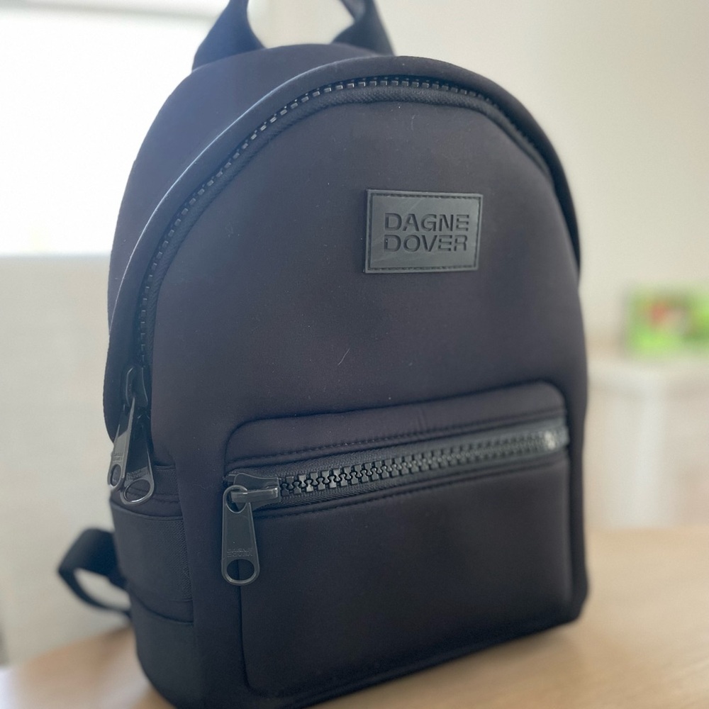 Dagne Dover Dakota Neoprene Backpack, Size Small, Color Black/Onyx